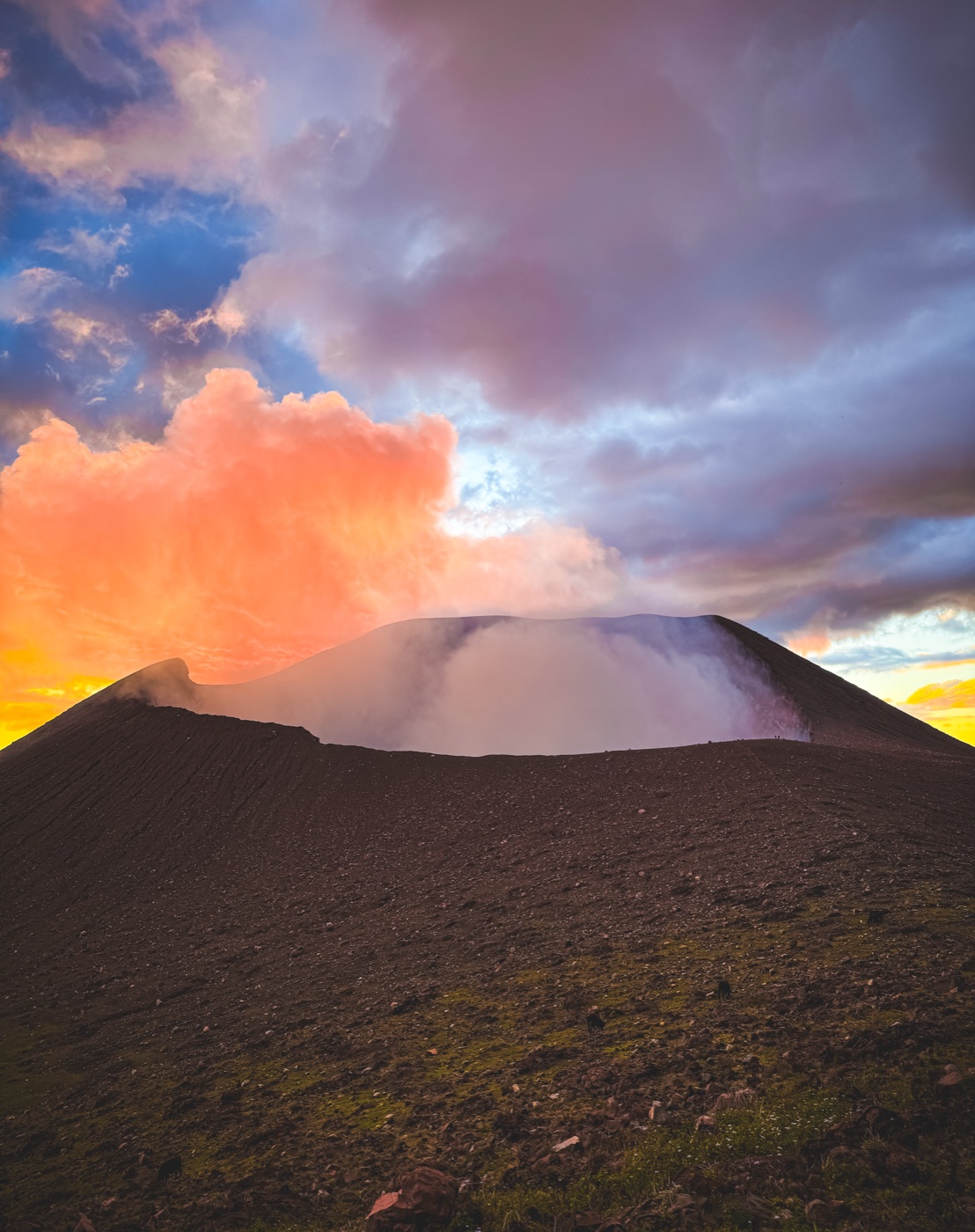 Cerro Negro at sunset